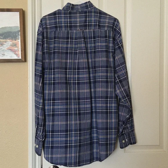 Nautica Classic Fit Long-sleeve Plaid Button-down Shirt - Picture 5 of 5